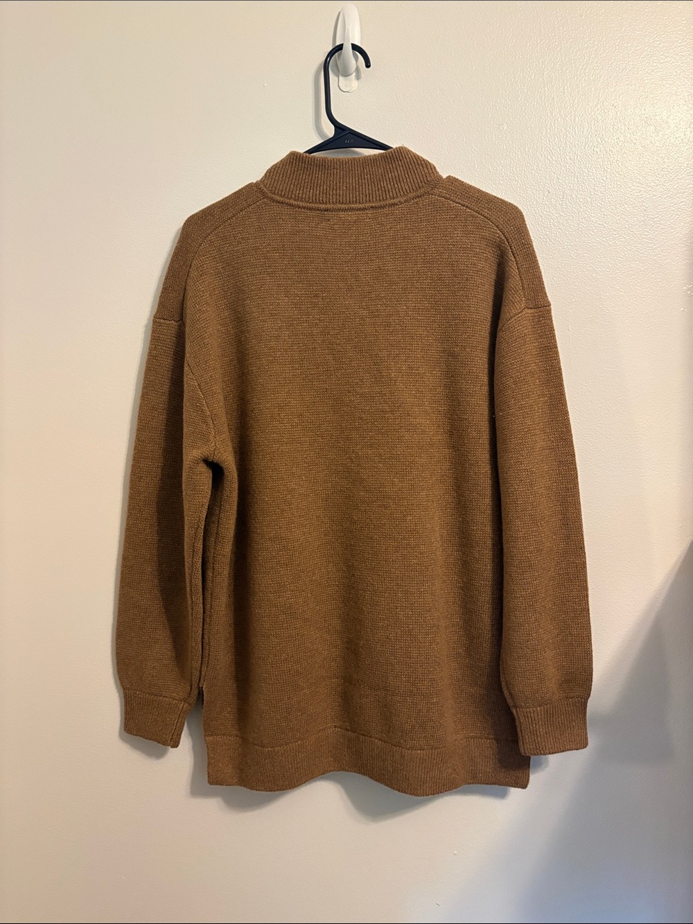 J Crew Full-zip Flight Sweater Jacket - Picture 5 of 8